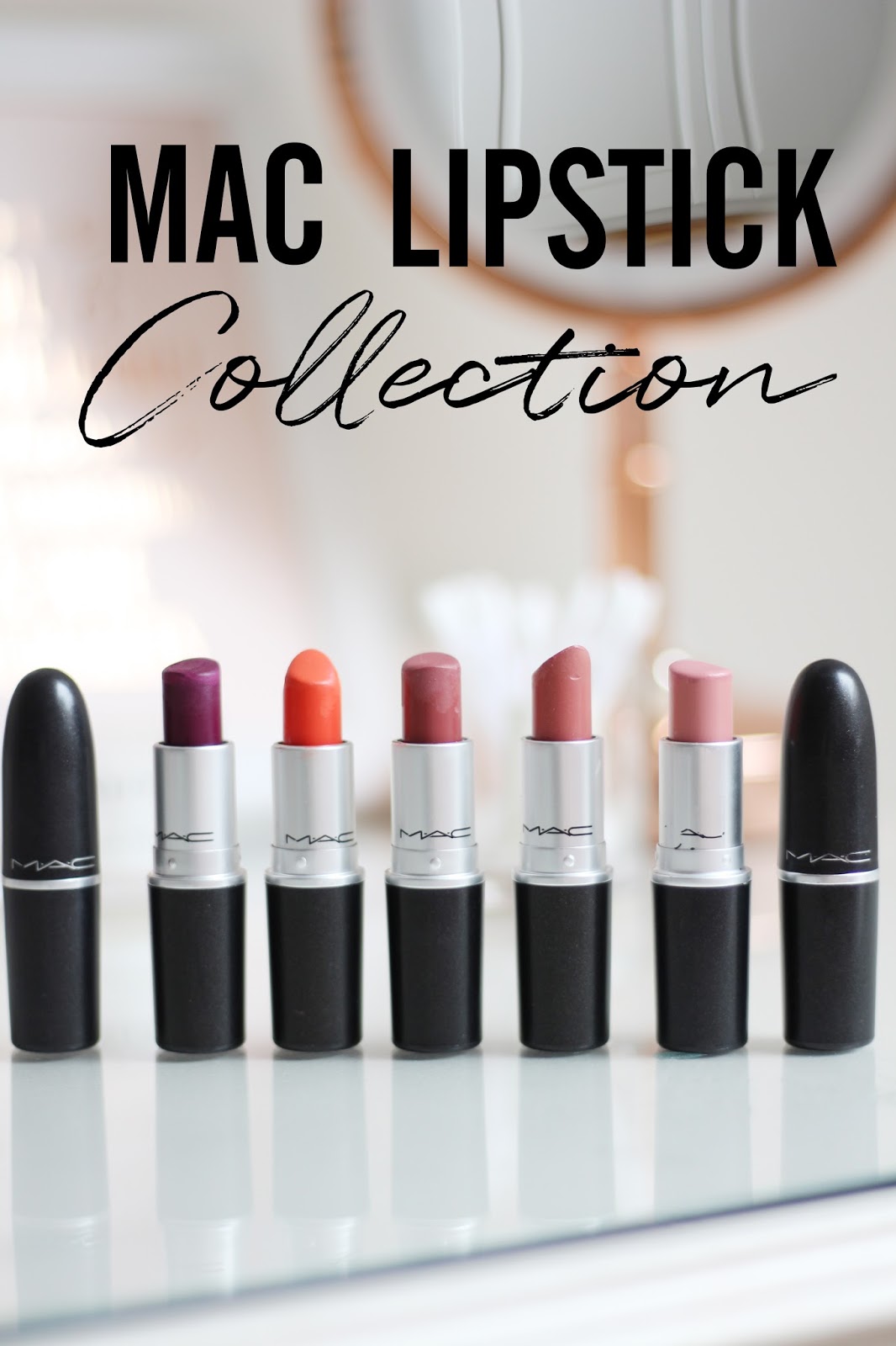 MAC Lipstick Collection & Wishlist Mac Lipstick Collection
